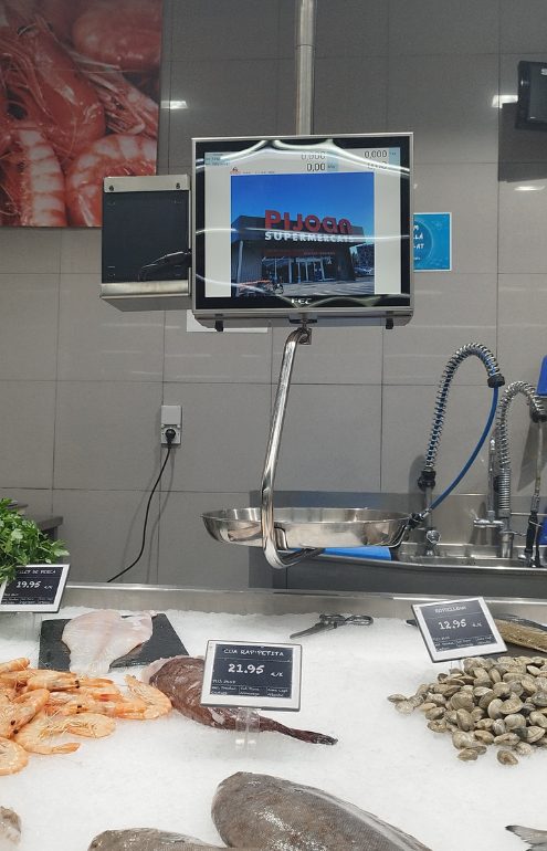 BLAVENT SECCION ATENDIDA PESCADERIA BALANZA SECCIÓN SUPERMERCADOS