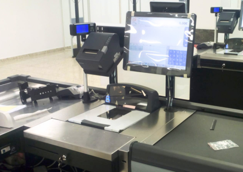 punto de venta supermercado terminal punto de venta supermercado